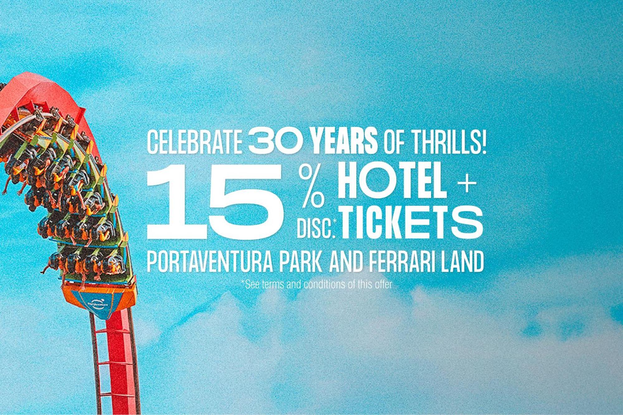 Portaventura Caribe: Unlimited Park Access & Ferrari Land Entry Hotel 4*